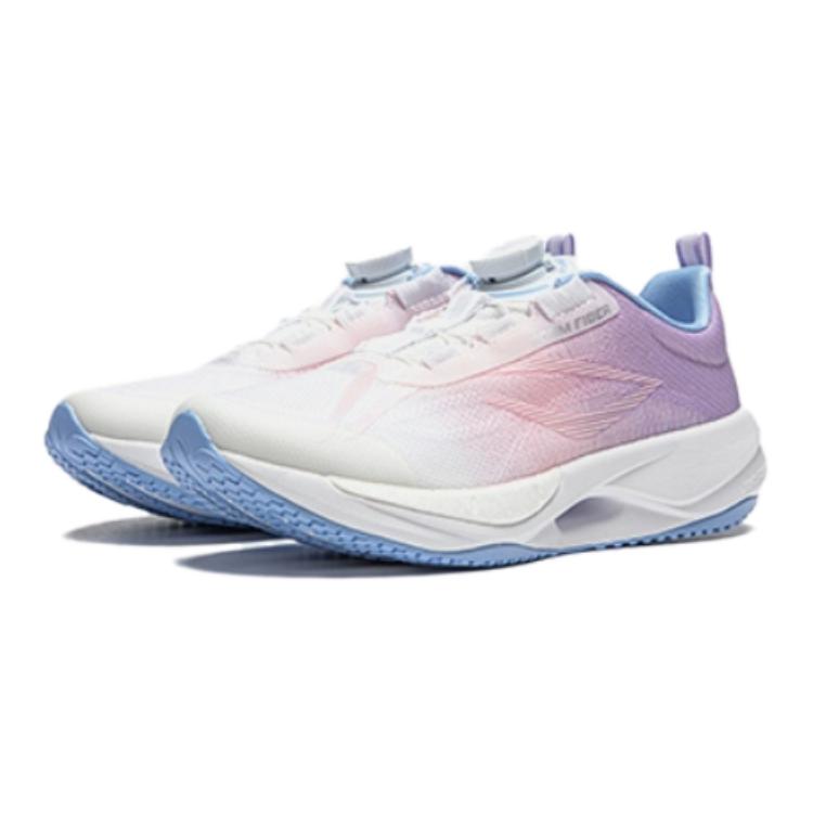 Lookbook (Preschool) Li-Ning Ultra Light 21 Low 'White Purple' YKFU034-4