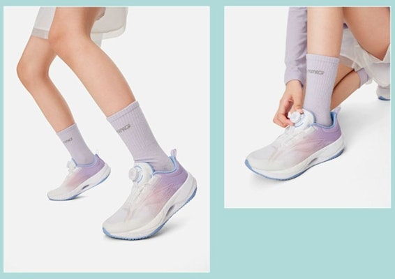 (Preschool) Li-Ning Ultra Light 21 Low 'White Purple' YKFU034-4 Purchase (Preschool) Li-Ning Ultra Light 21 Low 'White Purple' YKFU034-4
