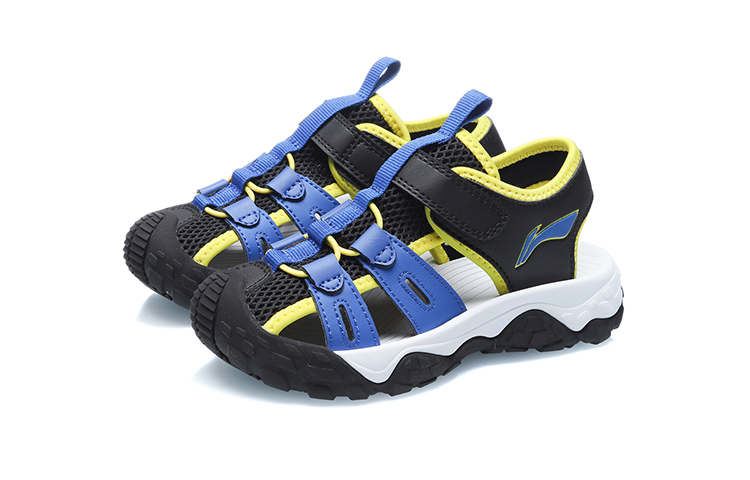 Lookbook (PS) Li-Ning Velcro ''Noir Bleu Jaune'' YKKR028-3