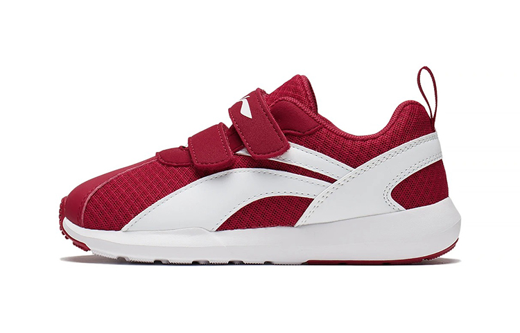 (Preschool) Li-Ning Velcro Casual 'Red White' YKAP148-39