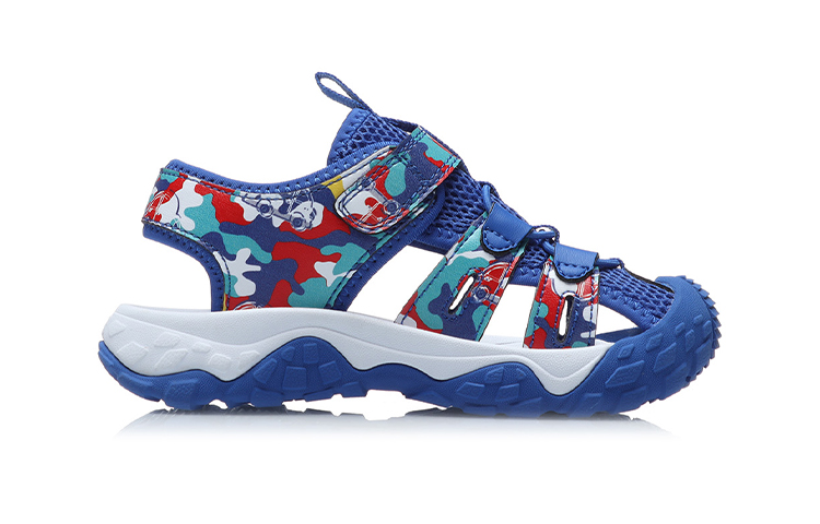 Order (PS) Li-Ning Klettverschluss ''Camouflage Blau'' YKKR028-5