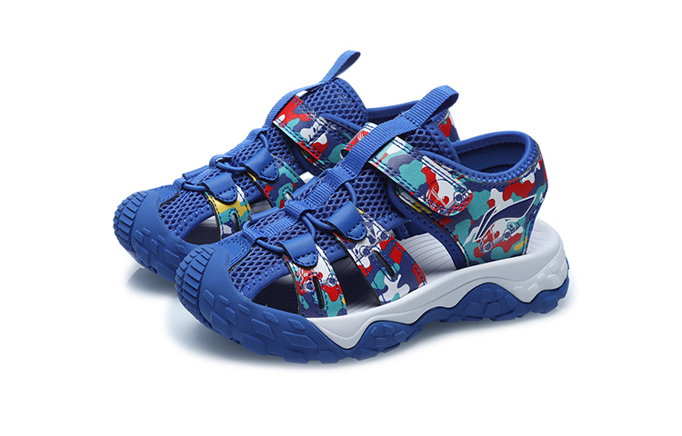 Lookbook (PS) Li-Ning Klettverschluss ''Camouflage Blau'' YKKR028-5