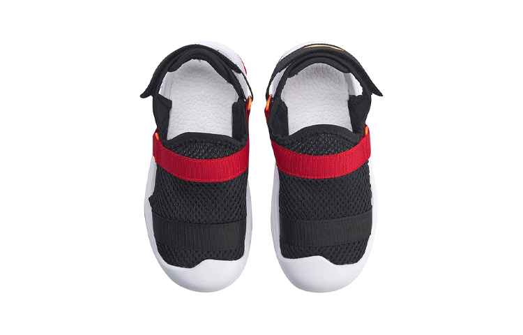 Lookbook (PS) Li-Ning Klittenband Sport Sandalen ''Zwart Rood'' YKAP114-7