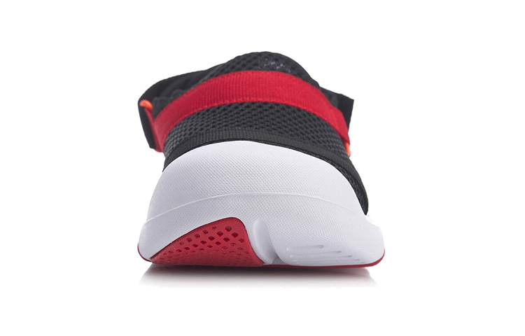 Shop (PS) Li-Ning Klittenband Sport Sandalen ''Zwart Rood'' YKAP114-7