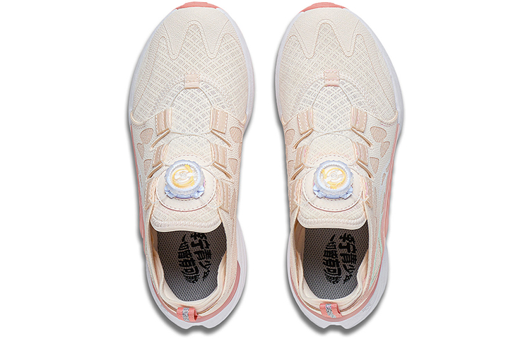 Lookbook 大童 李寧兒童 行者反光字母 中幫 兒童跑步鞋