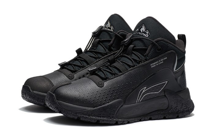 Lookbook (PS) Li-Ning Walker Mid Laufschuhe ''Reflektierendes Schwarz'' YKER004-13