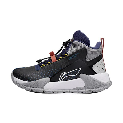 (PS) Li-Ning Walker Mid Running Shoes 'RF Black'