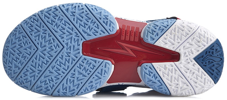 (Preschool) Li-Ning Way of Wade Mid 'Blue White' YKBQ058-3 Details for (Preschool) Li-Ning Way of Wade Mid 'Blue White' YKBQ058-3