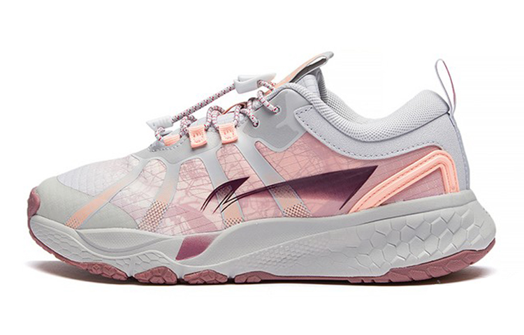 (Preschool) Li-Ning Way of Wade Pro 'Grey Pink' YKFS068-4