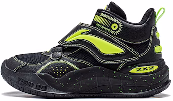 (Preschool) Li-Ning x Basketball Mid 'Black Green' YKBT092-1 (Preschool) Li-Ning x Basketball Mid 'Black Green' YKBT092-1