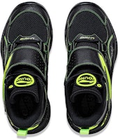 大童 李寧兒童 舒適百搭 防滑 耐磨回彈 抗菌 字母 中筒 兒童籃球鞋 黑綠色 Lookbook 大童 李寧兒童 舒適百搭 防滑 耐磨回彈 抗菌 字母 中筒 兒童籃球鞋 黑綠色