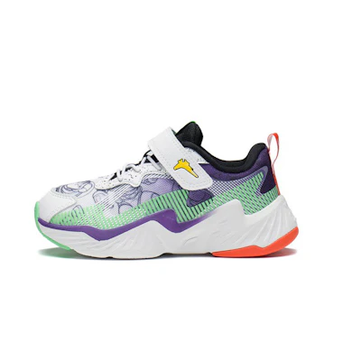 (PS) Li-Ning Disney Buzz Lightyear Sports Shoes 'White Purple Green'