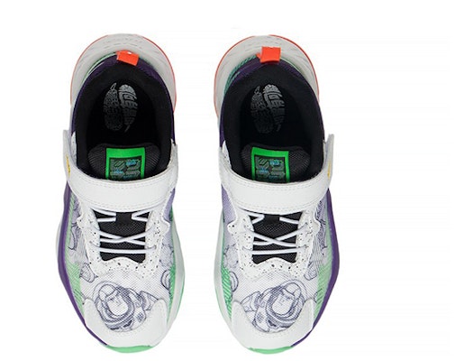 (Preschool) Li-Ning x Disney Buzz Lightyear Sports Shoes 'White Purple Green' YKNS122-1 Shop (Preschool) Li-Ning x Disney Buzz Lightyear Sports Shoes 'White Purple Green' YKNS122-1