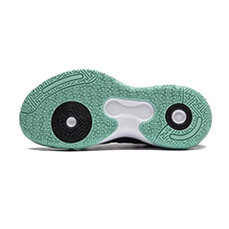 Shop 大童 李寧兒童 先鋒靈 4 Primary 舒適百搭 防滑耐磨 低筒 兒童籃球鞋 黑色