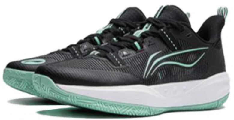 大童 李寧兒童 先鋒靈 4 Primary 舒適百搭 防滑耐磨 低筒 兒童籃球鞋 黑色 Details for 大童 李寧兒童 先鋒靈 4 Primary 舒適百搭 防滑耐磨 低筒 兒童籃球鞋 黑色