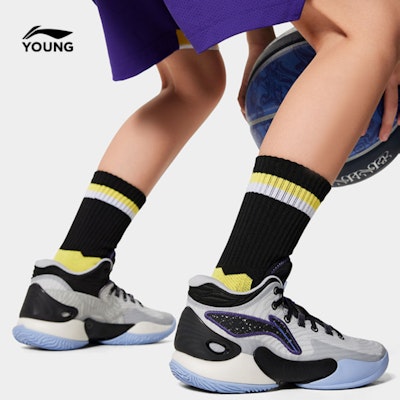 (PS) 리닝 영 18TPU 미드 농구화 '블랙 그레이 블루' YKBU062-1 Shop (PS) 리닝 영 18TPU 미드 농구화 '블랙 그레이 블루' YKBU062-1