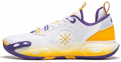 (Preschool) Li-Ning Yu Shuai 12 'White Yellow' YKBU032-1 (Preschool) Li-Ning Yu Shuai 12 'White Yellow' YKBU032-1