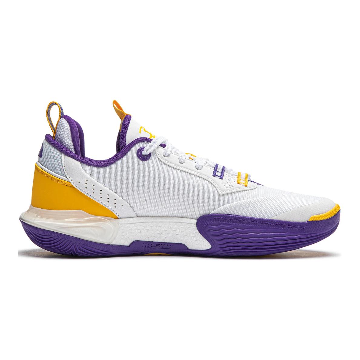 Order (Preschool) Li-Ning Yu Shuai 12 'White Yellow' YKBU032-1