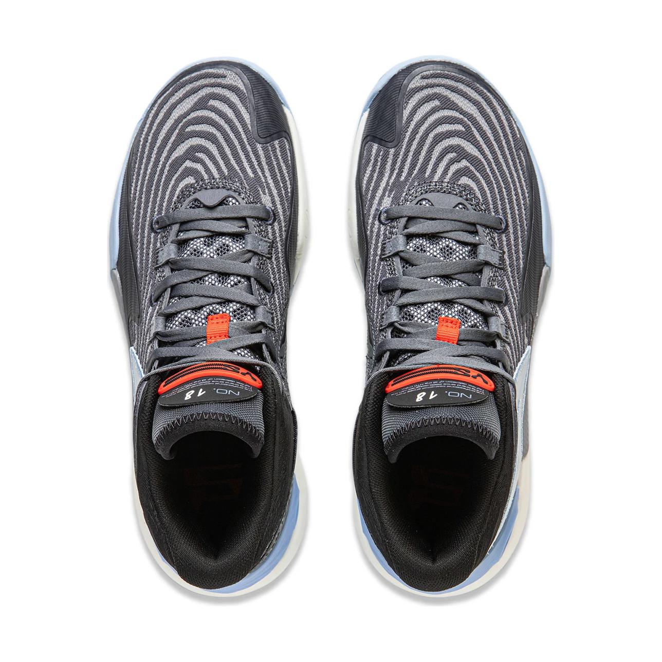 Sizing 大童 李寧兒童 駕帥 18 舒適 防滑耐磨 兒童籃球鞋 灰色