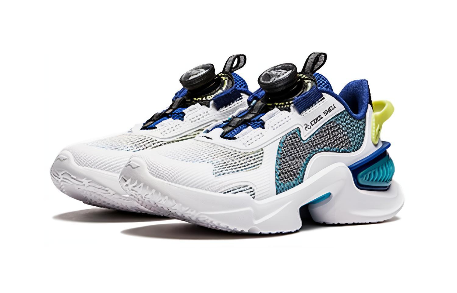 Lookbook (PS) 李寧 羽帥V2 白緑 (リーニン ユイシュアイV2 ホワイトグリーン) YKAU026-7