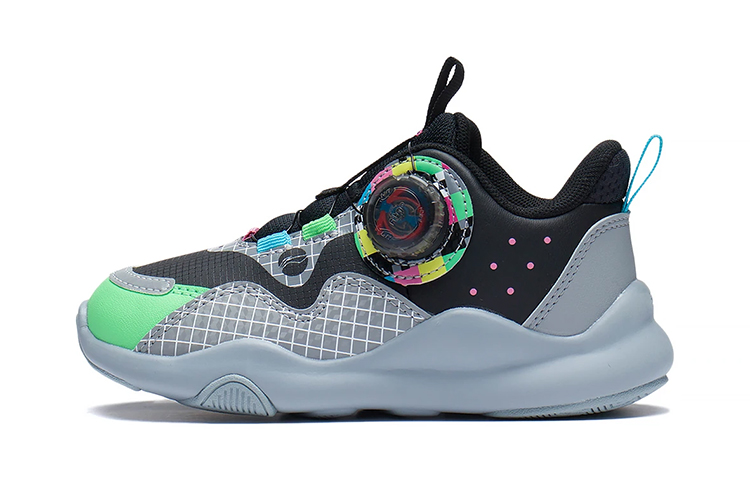 (Preschool) Li-Ning Yulei 'Black Green' YKNS098-3