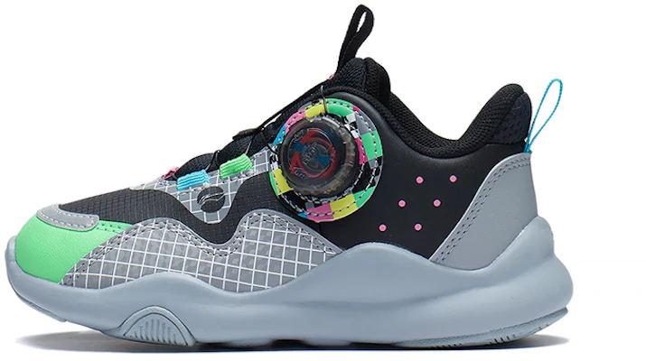 (Preschool) Li-Ning Yulei 'Black Green' YKNS098-3 Buy (Preschool) Li-Ning Yulei 'Black Green' YKNS098-3