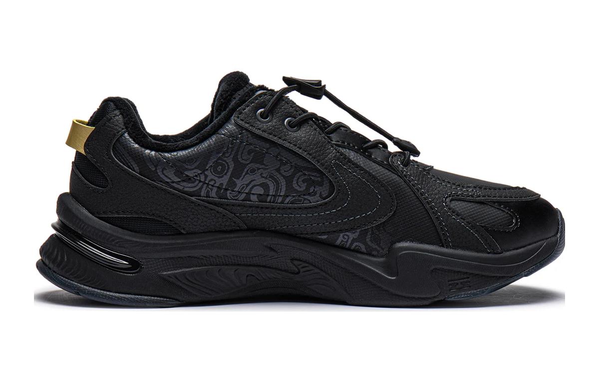 Order (PS) Li-Ning Yun Chuan V2 'Hitam Berbulu Fleece' YKCT144-25