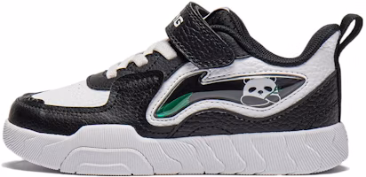(Preschool) Li-Ning 'Black White Velcro Low-Top' YKNU022-1 (Preschool) Li-Ning 'Black White Velcro Low-Top' YKNU022-1
