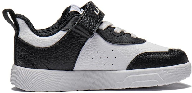 兒童 李寧兒童 圓頭魔術貼 耐磨減震 低幫 兒童板鞋 黑白 Order 兒童 李寧兒童 圓頭魔術貼 耐磨減震 低幫 兒童板鞋 黑白