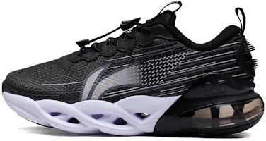 (Preschool) Li-Ning 'Meteor Black and White' YKFR074-19 (Preschool) Li-Ning 'Meteor Black and White' YKFR074-19