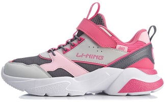 大童 LiNing李寧 輕便透氣休閒跑步鞋 灰粉 Buy 大童 LiNing李寧 輕便透氣休閒跑步鞋 灰粉