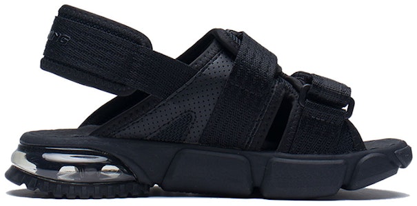 (PS) 李寧カジュアルスポーツサンダル (黒) YKUS002-1 Order (PS) 李寧カジュアルスポーツサンダル (黒) YKUS002-1