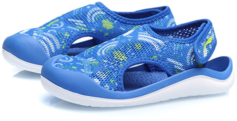 (PS) Sandal Nyaman Li-Ning 'Camo Biru' YKKQ026-3 Lookbook (PS) Sandal Nyaman Li-Ning 'Camo Biru' YKKQ026-3