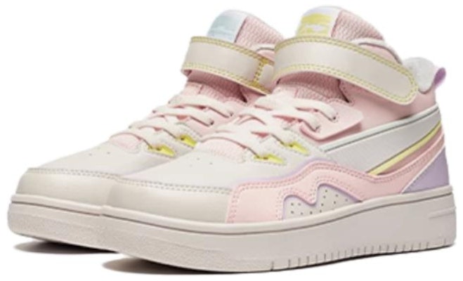 (Preschool) Li-Ning High 'Pink Grey' YKCT152-24 Order (Preschool) Li-Ning High 'Pink Grey' YKCT152-24