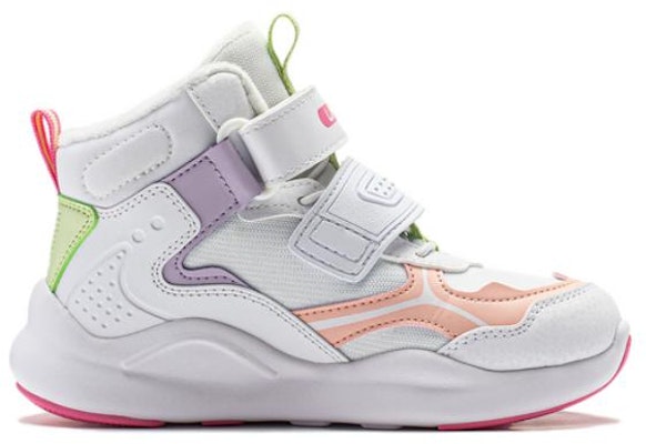 (Preschool) Li-Ning High 'White Orange' YKNT150-2 Order (Preschool) Li-Ning High 'White Orange' YKNT150-2