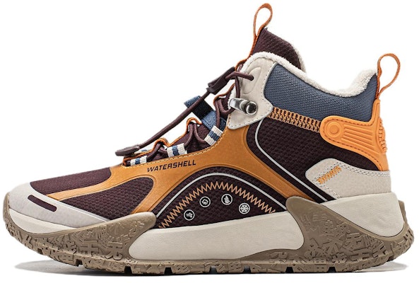 (PS) Li-Ning High-Top 'Merah Jingga' Sneakers YKET010-1 Buy (PS) Li-Ning High-Top 'Merah Jingga' Sneakers YKET010-1