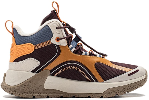 (PS) Li-Ning High-Top 'Merah Jingga' Sneakers YKET010-1 Order (PS) Li-Ning High-Top 'Merah Jingga' Sneakers YKET010-1
