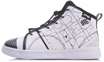 (Preschool) Li-Ning High-Top Sneaker 'White' YKCQ036-5 (Preschool) Li-Ning High-Top Sneaker 'White' YKCQ036-5