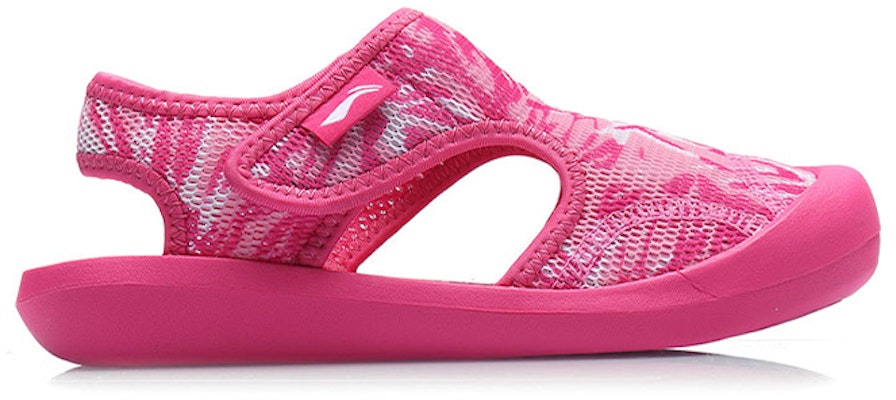 (Preschool) Li-Ning Hollow Breathable Sandal 'Pink' YKUQ058-2 Order (Preschool) Li-Ning Hollow Breathable Sandal 'Pink' YKUQ058-2