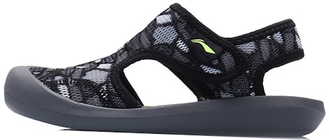 (Preschool) Li-Ning Hollow Breathable Sandals 'Black Grey' YKUQ058-1 (Preschool) Li-Ning Hollow Breathable Sandals 'Black Grey' YKUQ058-1
