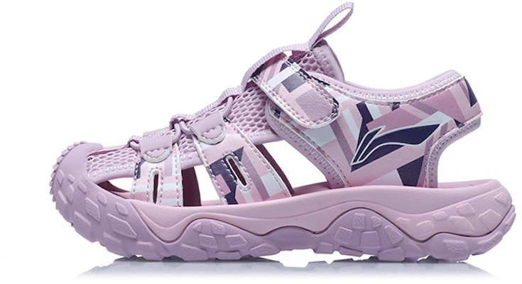 (PS) Sandal Berongga Li-Ning Magic Tape 'Camo Pink' YKKR028-4 Buy (PS) Sandal Berongga Li-Ning Magic Tape 'Camo Pink' YKKR028-4