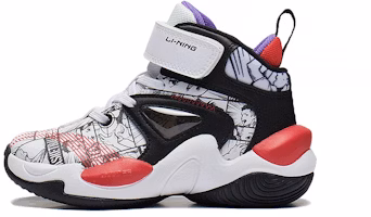 (Preschool) Li-Ning Mid-Top 'Black White' YKNS138-5 (Preschool) Li-Ning Mid-Top 'Black White' YKNS138-5
