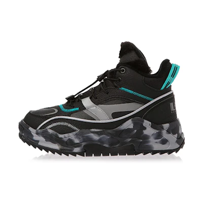 (PS) Li-Ning Mid-Top 'Fleece Fashion Black'