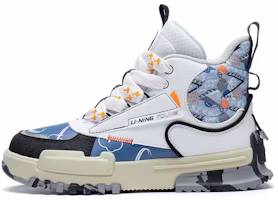 (Preschool) Li-Ning Mid-Top 'White Blue Black' YKCS216-1 (Preschool) Li-Ning Mid-Top 'White Blue Black' YKCS216-1