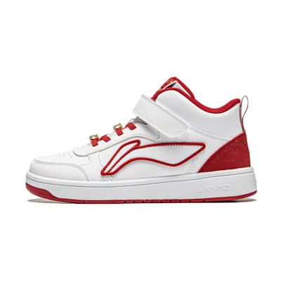 (PS) Li-Ning Mid-Top 'White Red'