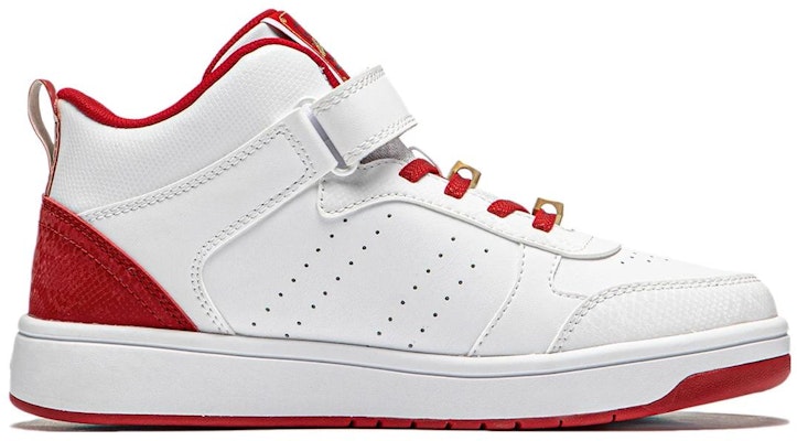 (Preschool) Li-Ning Mid-Top 'White Red' YKCS184-9 Order (Preschool) Li-Ning Mid-Top 'White Red' YKCS184-9