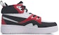 (PS) Li-Ning Kasual Mid-Top 'Putih Hitam Merah' YKCR012-3