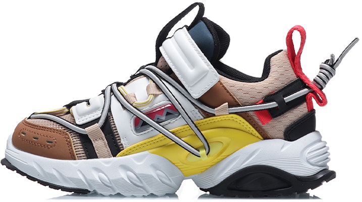 (Preschool) Li-Ning Pangu Low 'Apricot White Brown' YKCQ194-5 Buy (Preschool) Li-Ning Pangu Low 'Apricot White Brown' YKCQ194-5
