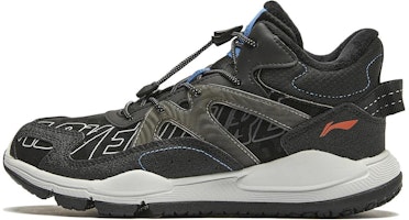 (Preschool) Li-Ning Rock 2.0 LITE Mid 'Reflective Black' YKET008-23 (Preschool) Li-Ning Rock 2.0 LITE Mid 'Reflective Black' YKET008-23