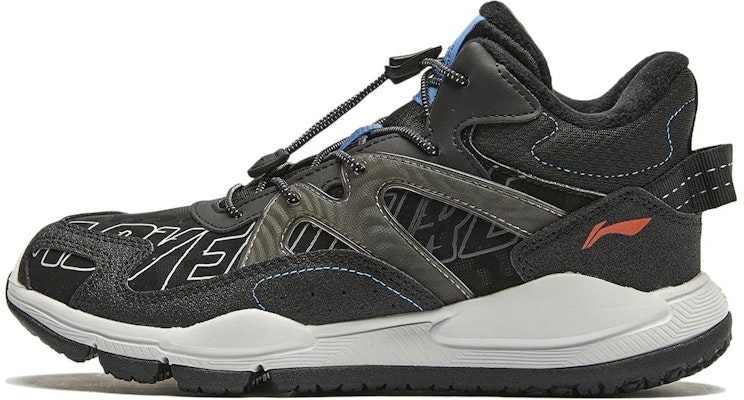 兒童 李寧兒童 岩巒 2.0 LITE 反光加絨 保暖回彈減震 中幫 兒童跑步鞋 黑色 Buy 兒童 李寧兒童 岩巒 2.0 LITE 反光加絨 保暖回彈減震 中幫 兒童跑步鞋 黑色